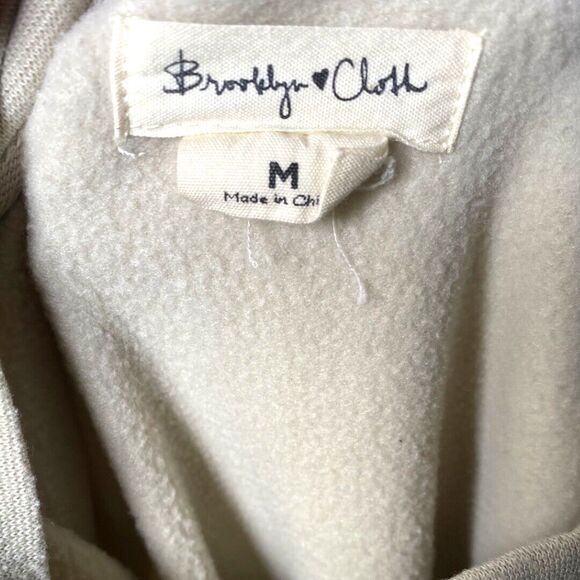 Brooklyn Cloth Tan Self Love Club Cropped Crewneck And Shorts Women’s Medium - Picture 3 of 13